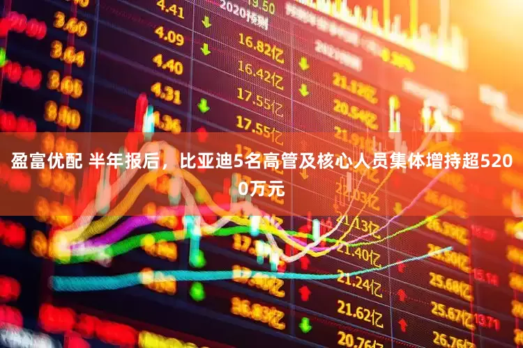 盈富优配 半年报后，比亚迪5名高管及核心人员集体增持超5200万元